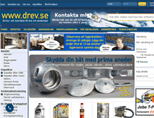 Tablet Screenshot of drev.se
